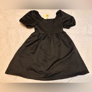 Copper Key Smocked Puff Sleeve Dress